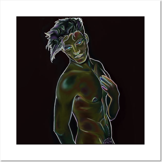 Artistic Sexy Shirtless Male Torso Art Wall Art by egcreations